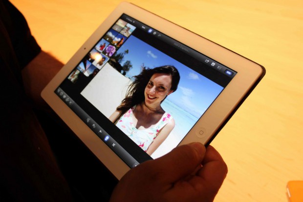 Hands on mit dem iPad 3 (Foto: Florian Weidhase/SFT)
